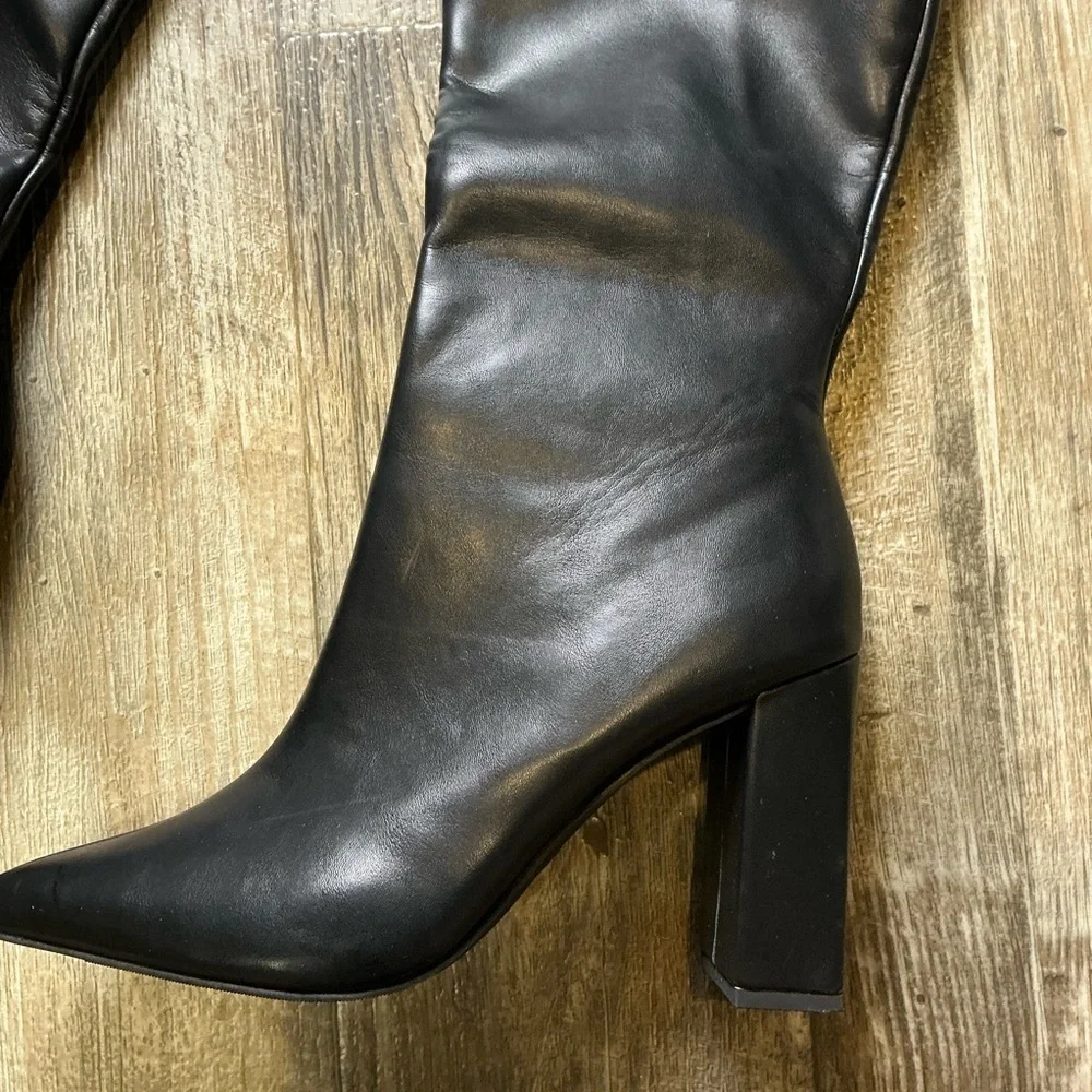 Wild Pair Black Boots Size 9 - Picture 7 of 12